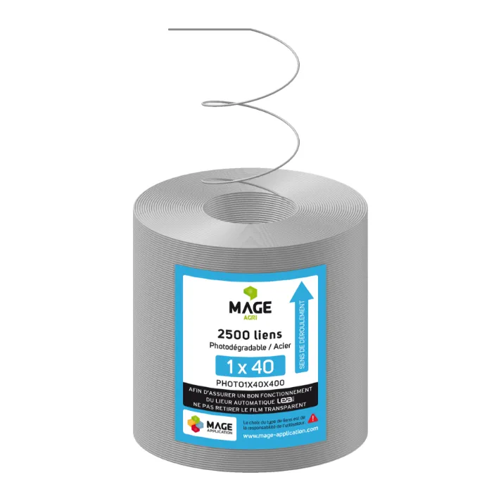 Carton 24 bobines de lien photodégradable - 400 m